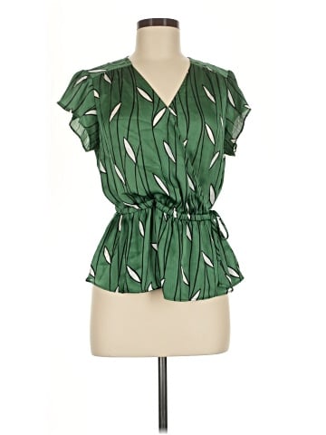 Ann Taylor Factory Short Sleeve Blouse (view 1)