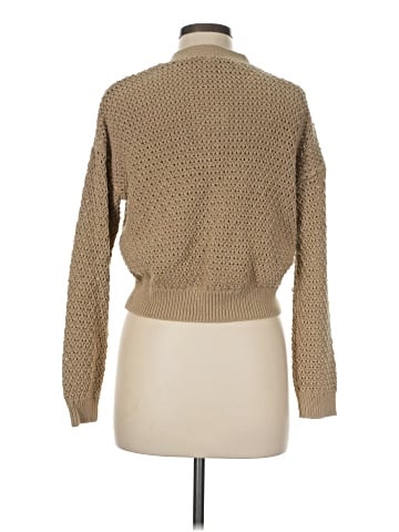 Madewell Open-Stitch Crop Cardigan Sweater (view 2)
