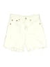 Zara Solid Ivory Shorts Size 2 - photo 1
