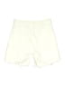 Zara Solid Ivory Shorts Size 2 - photo 2
