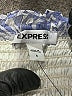 Express 100% Polyester Blue Short Sleeve Blouse Size S - photo 7