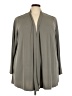 Susan Graver Gray Cardigan Size 3X - photo 1