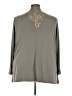Susan Graver Gray Cardigan Size 3X - photo 2