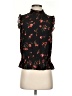 J.Crew 100% Polyester Black Sleeveless Blouse Size 00 - photo 1
