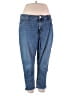 H&M Solid Blue Jeans Size 18 - photo 1