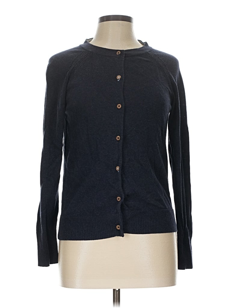 Pre-owned White Stuff Long Sleeve Top Black Mock Neckline Tops