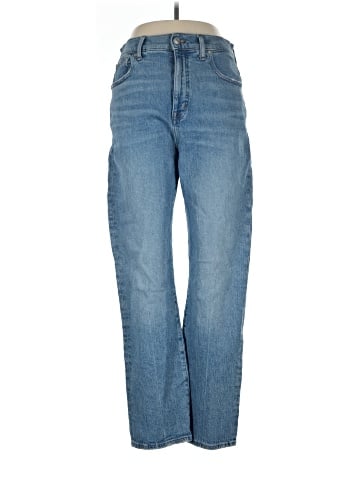 Madewell The '90s Straight Jean in Rondell Wash: Crease Edition (view 1)