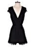 Dina Be 100% Polyester Chevron-herringbone Black Romper Size S - photo 1
