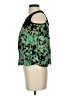 Hazel 100% Rayon Green Sleeveless Blouse Size S - photo 5
