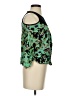 Hazel 100% Rayon Green Sleeveless Blouse Size S - photo 4