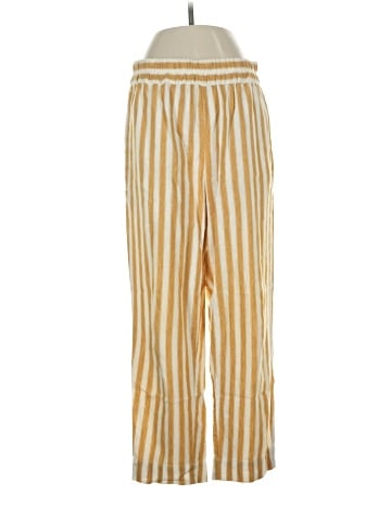 Madewell Tapered Huston Pull-On Crop Pants in Stripe (view 1)