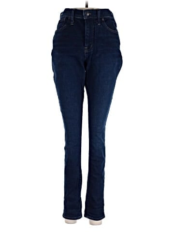 Madewell 9" Mid-Rise Skinny Jeans in Orland Wash: TENCEL&trade; Denim Edition (view 1)
