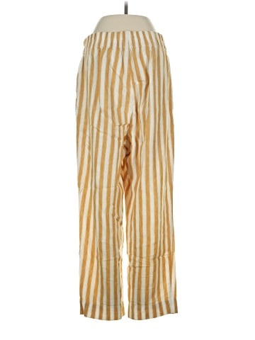 Madewell Tapered Huston Pull-On Crop Pants in Stripe (view 2)