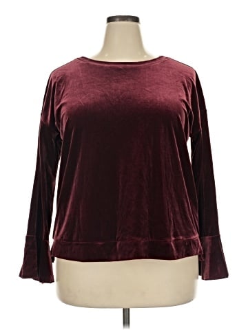 Worthington Long Sleeve Top (view 1)