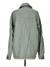 Topshop 100% Cotton Solid Green Jacket Size 4 - photo 2