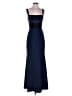 BCBGMAXAZRIA 100% Polyester Blue Cocktail Dress Size 4 - photo 1