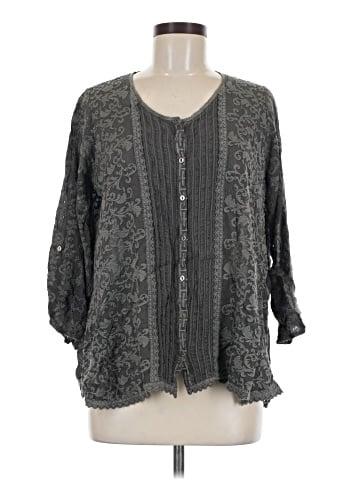 Johnny Was 3/4 Sleeve Blouse (view 1)