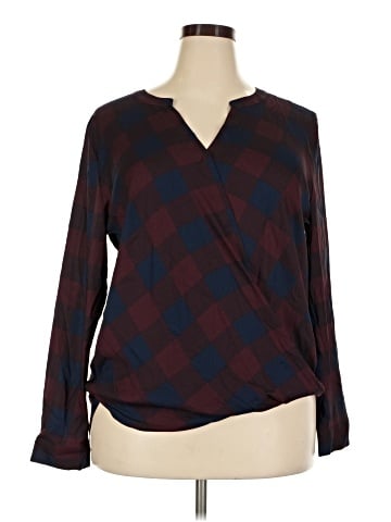 Ann Taylor Long Sleeve Blouse (view 1)