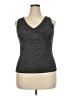 Old Navy 100% Polyester Gray Sweater Vest Size XXL - photo 1