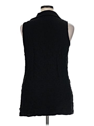 MNG Sleeveless Button-Down Shirt (view 2)