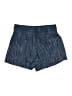 Athleta 100% Linen Chevron-herringbone Blue Shorts Size 2 - photo 1