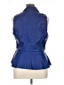 Ashley Stewart 100% Polyester Blue Vest Size 14 Plus - photo 2