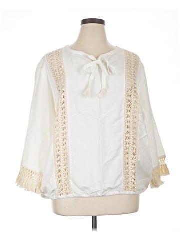 Ashley Stewart 3/4 Sleeve Blouse (view 1)