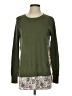 Ann Taylor LOFT Camo Green Sweatshirt Size S - photo 1