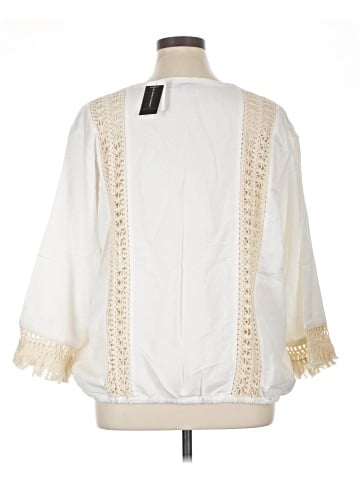Ashley Stewart 3/4 Sleeve Blouse (view 2)