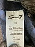 Seven7 Chevron-herringbone Blue Jeans Size 10 - photo 4