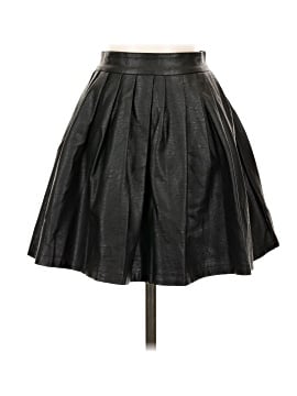 Lioness Faux Leather Skirt (view 1)