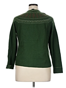 Eagle's Eye Wool Cardigan (view 2)