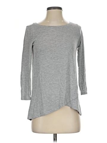 Ann Taylor LOFT 3/4 Sleeve T-Shirt (view 1)