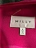 Milly Solid Burgundy Cocktail Dress Size 4 - photo 7