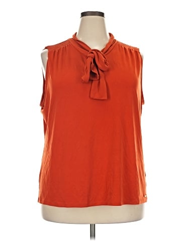 Calvin Klein Sleeveless Blouse (view 1)