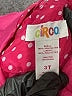 Circo 100% Polyester Pink Raincoat Size 3T - photo 3