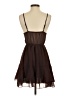 Commense Solid Brown Cocktail Dress Size XS - photo 2