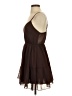 Commense Solid Brown Cocktail Dress Size XS - photo 5