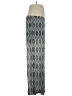 Bisou Bisou 100% Polyester Argyle Silver Casual Pants Size XL - photo 4