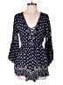 Angie 100% Rayon Blue Romper Size S - photo 1