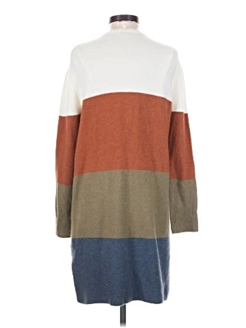 Madewell Kent Striped Cardigan Sweater in Coziest Yarn (view 2)