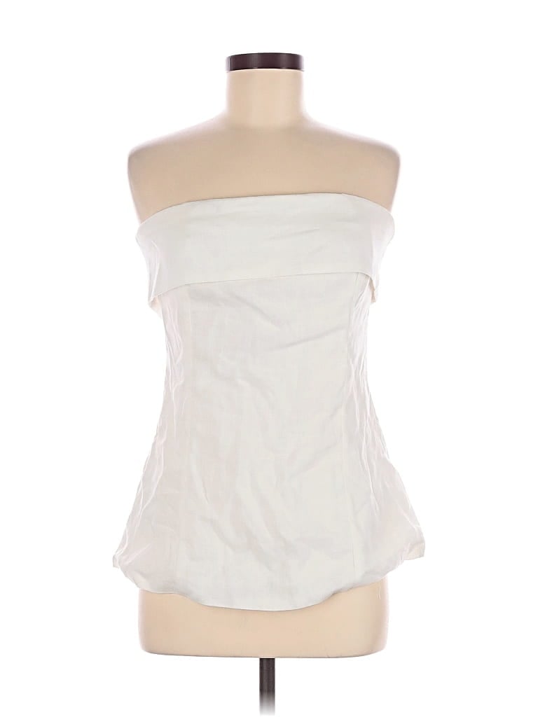 Pre-owned Altar'd State Sleeveless Blouse In White