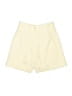 Wilfred 100% Polyester Solid Ivory Shorts Size 4 - photo 2