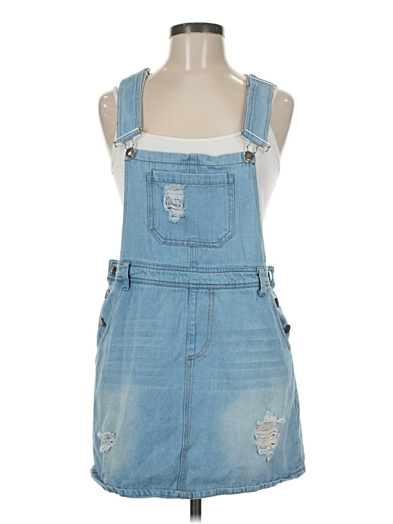 Pre-owned J For Justify Casual Dress In Blue