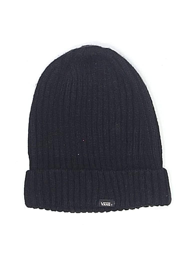 Pre-owned Vans Beanie Hat In Black