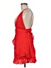 Essue 100% Polyester Red Cocktail Dress Size M - photo 5