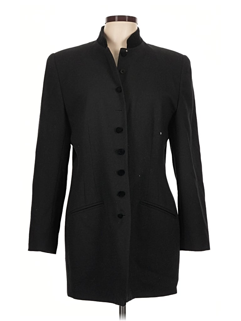 Pre-owned Amanda Smith Coat In Black