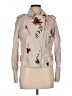 Unbranded 100% Polyester Floral Ivory Jacket Size M - photo 1