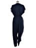Halara 100% Polyester Solid Blue Jumpsuit Size L (tall) - photo 2