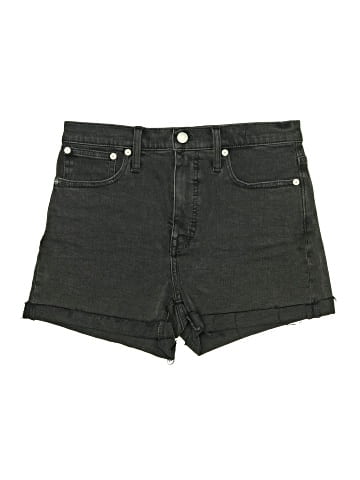 Madewell High-Rise Denim Shorts in Lunar Wash (view 1)